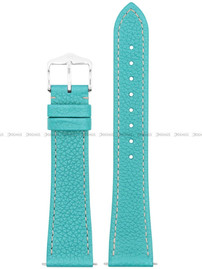 Pasek skórzany z do zegarka - Hirsch Bologna 01802083-2-19 - 19 mm 