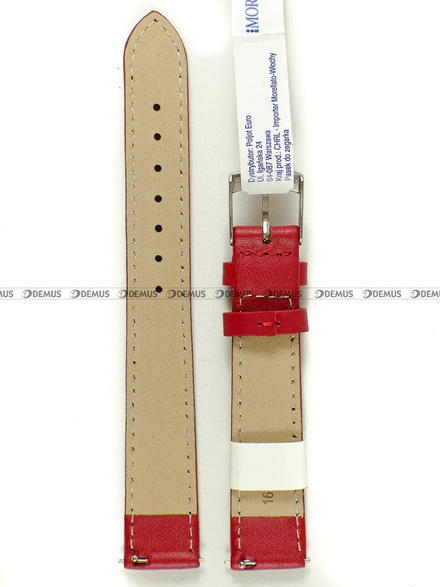 Pasek skórzany do zegarka - Morellato A01X5202875083CR16 - 16 mm