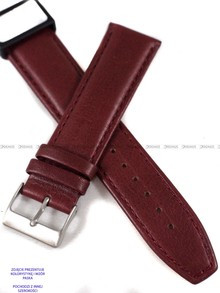 Pasek skórzany do zegarka - Condor 388R.04.20.W - 20 mm