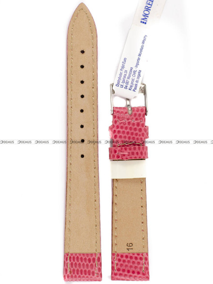 Pasek skórzany do zegarka - Morellato A01X3266773369CR16 - 16 mm