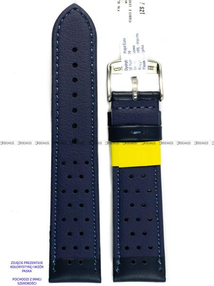 Pasek do zegarka skórzany - Morellato Linea Sport A01X5483237064CR20 - 20 mm