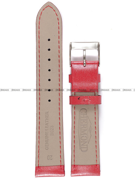 Pasek skórzany do zegarka - Chermond B023.20.4 - 20 mm