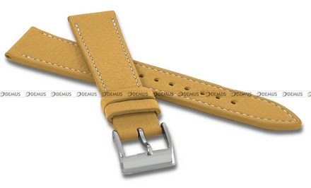 Pasek skórzany do zegarka - LAVVU LSAAO20 - 20 mm