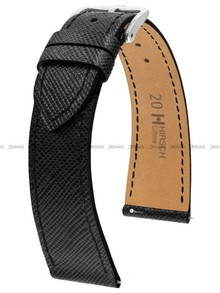 Pasek skórzany do zegarka - Hirsch Giffone 01875050-2-20 - 20 mm - Zwężany