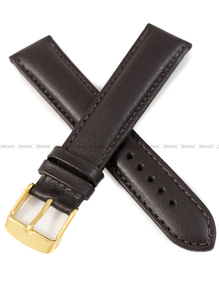 Pasek skórzany do zegarka - Adriatica PADR22.20.1-G - 20 mm