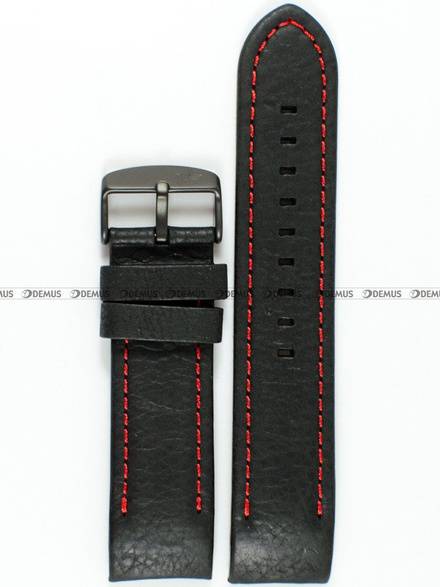 Pasek skórzany do zegarka Vostok Europe Anchar 6S30-5104244 - 24 mm