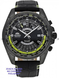 Pasek skórzany do zegarka Orient SEU0B005BH - UDFFC0B - 22 mm czarny