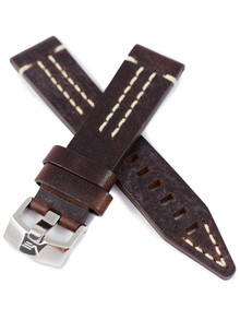 Pasek skórzany do zegarka Vostok Europe N-1 Rocket NH35A-225A615 - 22 mm