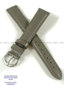 Pasek skórzany do zegarka - Pacific W33L.14.6.6 - 14 mm