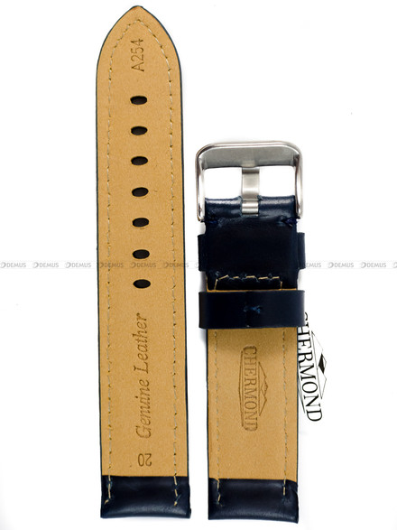 Pasek skórzany do zegarka - Chermond A254.22.5 - 22 mm