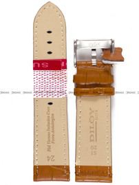 Pasek skórzany do zegarka - Diloy 361.24.3 v2 - 24 mm