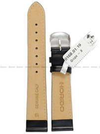 Pasek skórzany do zegarka - Horido 0168.01.19S - 19 mm