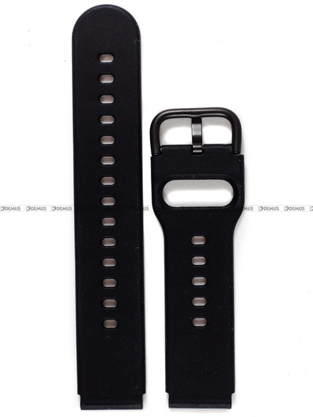 Pasek silikonowy do zegarka - Chermond PG13.18.1 - 18 mm