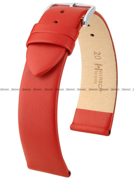 Pasek skórzany do zegarka - Hirsch Toronto 03702120-2-20 M - 20 mm