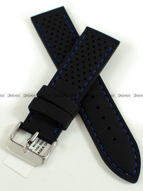 Pasek silikonowy do zegarka - Horido 0015.01B.22S - 22 mm