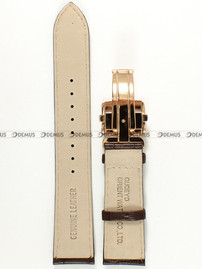 Pasek skórzany do zegarka Orient FET0T001W0 - UDEYDRC - 22 mm brązowy