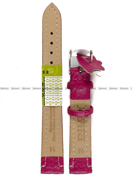 Pasek skórzany do zegarka - Diloy P178.14.14 - 14 mm