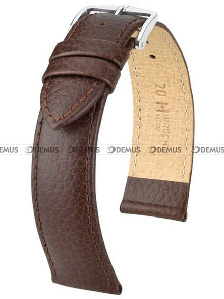 Pasek skórzany do zegarka - Hirsch Kansas 01502010-2-18 - 18 mm
