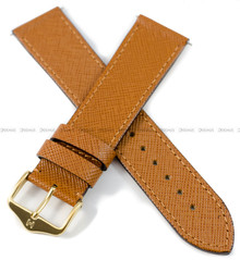 Pasek skórzany do zegarka - Hirsch Giffone 01875070-1-22 - 22 mm - Zwężany 