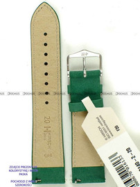 Pasek skórzany do zegarka - Hirsch Osiris 03433040-2-22 - 22 mm