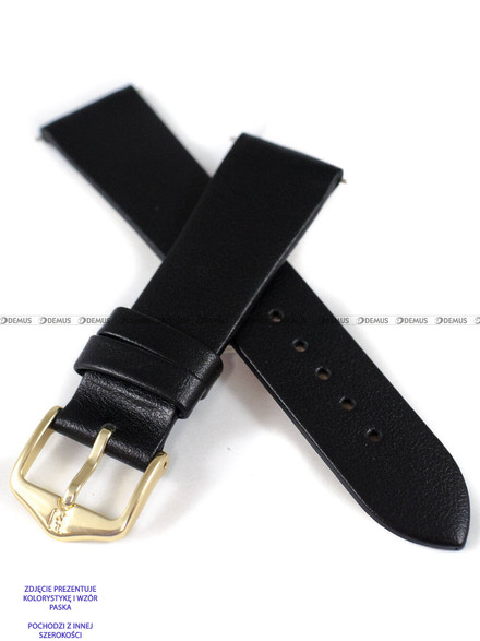 Pasek skórzany do zegarka - Hirsch Toronto 03702350-1-14 S - 14 mm