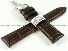 Pasek skórzany do zegarka - Morellato A01D5192480032CR18 - 18 mm brązowy