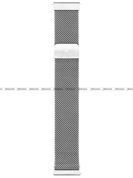 Bransoleta mesh do zegarka - Hirsch Milanaise 30161434-2-22 - 22 mm
