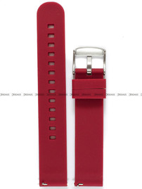 Pasek silikonowy do zegarka - LAVVU LS00V18 - 18 mm