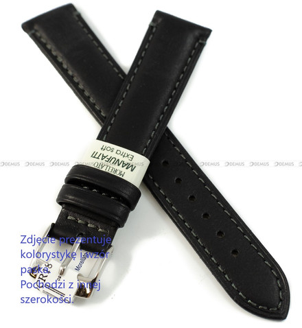 Pasek skórzany do zegarka - Morellato Kahlo A01X6022E23019CR20 - 20 mm