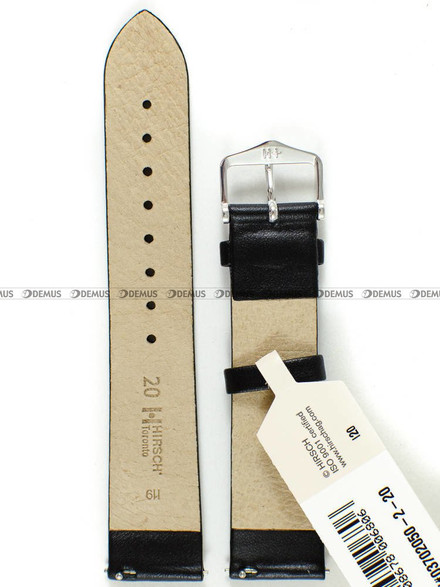 Pasek skórzany do zegarka - Hirsch Toronto 03702050-2-20 - 20 mm