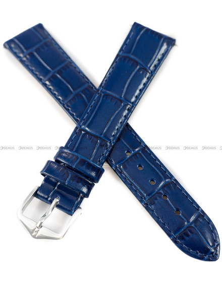 Pasek skórzany do zegarka - Hirsch Louisianalook 03427080-2-20 - 20 mm