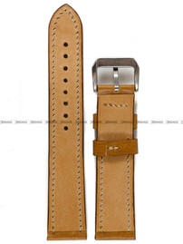 Pasek skórzany ręcznie robiony A. Kucharski Leather - Conceria Il Ponte Maya - cognac/camel 20 mm