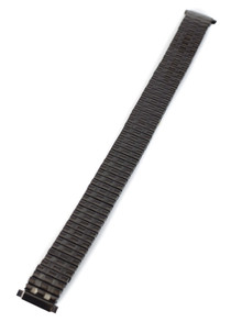 Bransoleta rozciągana do zegarka - BR-C01.14 - 12-14 mm - czarna