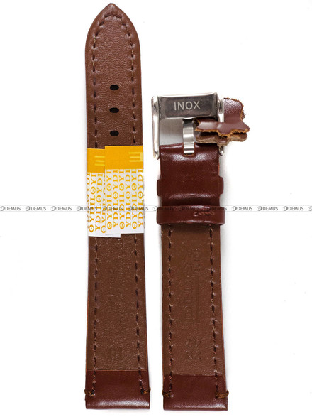 Pasek skórzany do zegarka - Diloy 401.18.9 - 18 mm