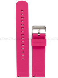 Pasek silikonowy do zegarka - LAVVU LS00X22 - 22 mm