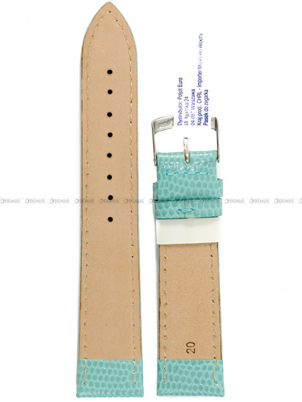 Pasek skórzany do zegarka - Morellato A01X3266773068CR20 - 20 mm