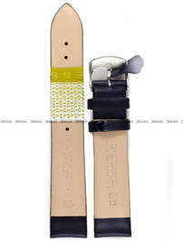 Pasek skórzany do zegarka - Diloy 301.18.5 - 18 mm