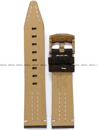 Pasek skórzany do zegarka Vostok Europe N-1 Rocket NE57-225O565 - 22 mm