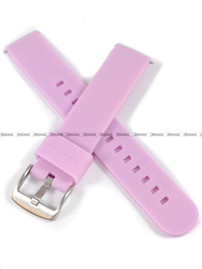 Pasek silikonowy do zegarka - LAVVU LS00F18 - 18 mm