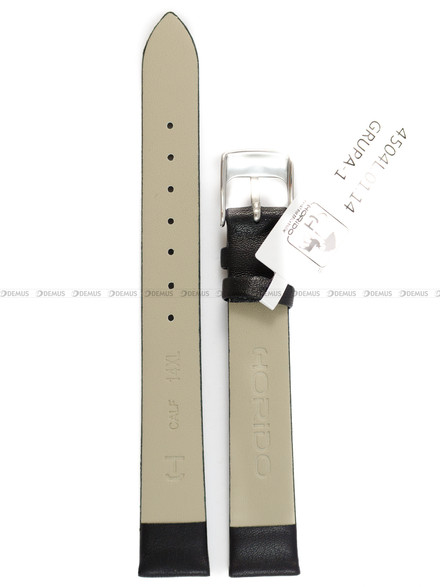 Pasek skórzany do zegarka - Horido 4504L.01.14S - 14 mm