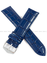 Pasek skórzany do zegarka - Hirsch Louisianalook 03427080-2-22 - 22 mm