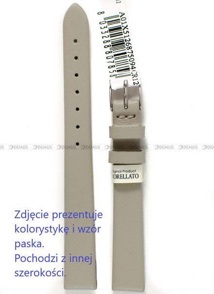 Pasek skórzany do zegarka - Morellato A01X5126875094CR08 - 8 mm