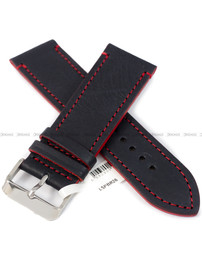 Pasek skórzany do zegarka - LAVVU LSPBR26 - 26 mm