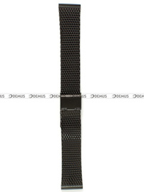Bransoleta do zegarka - Diloy CMMESH10-20-Black - 20 mm