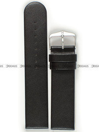 Pasek skórzany do zegarka - Hirsch Scandic 17872050-2-22 - 22 mm czarny