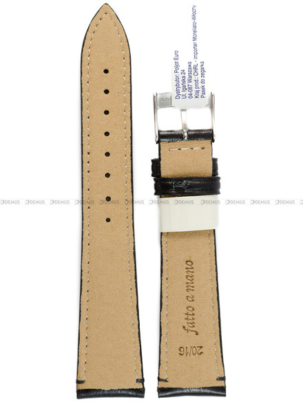 Pasek skórzany do zegarka - Morellato A01X6122E40019CR20 - 20 mm