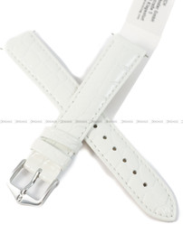 Pasek skórzany do zegarka - Hirsch Crocograin 12322800-2-18 - 18 mm