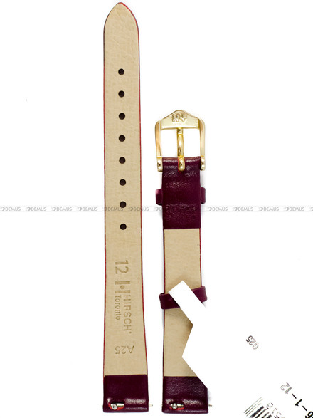 Pasek skórzany do zegarka - Hirsch Toronto 03702186-1-14 - 14 mm