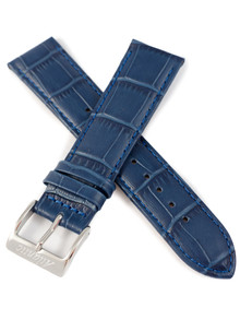 Pasek skórzany do zegarka Atlantic z serii 50354, 69550 - L50354-BU-22S - 22 mm