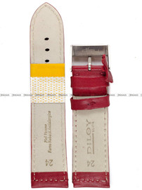 Pasek skórzany do zegarka - Diloy P354.24.4 - 24 mm
